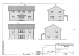 Hus stomme 2 plans lågenergihus med veranda 196,6 m2 helt nytt , omonterat